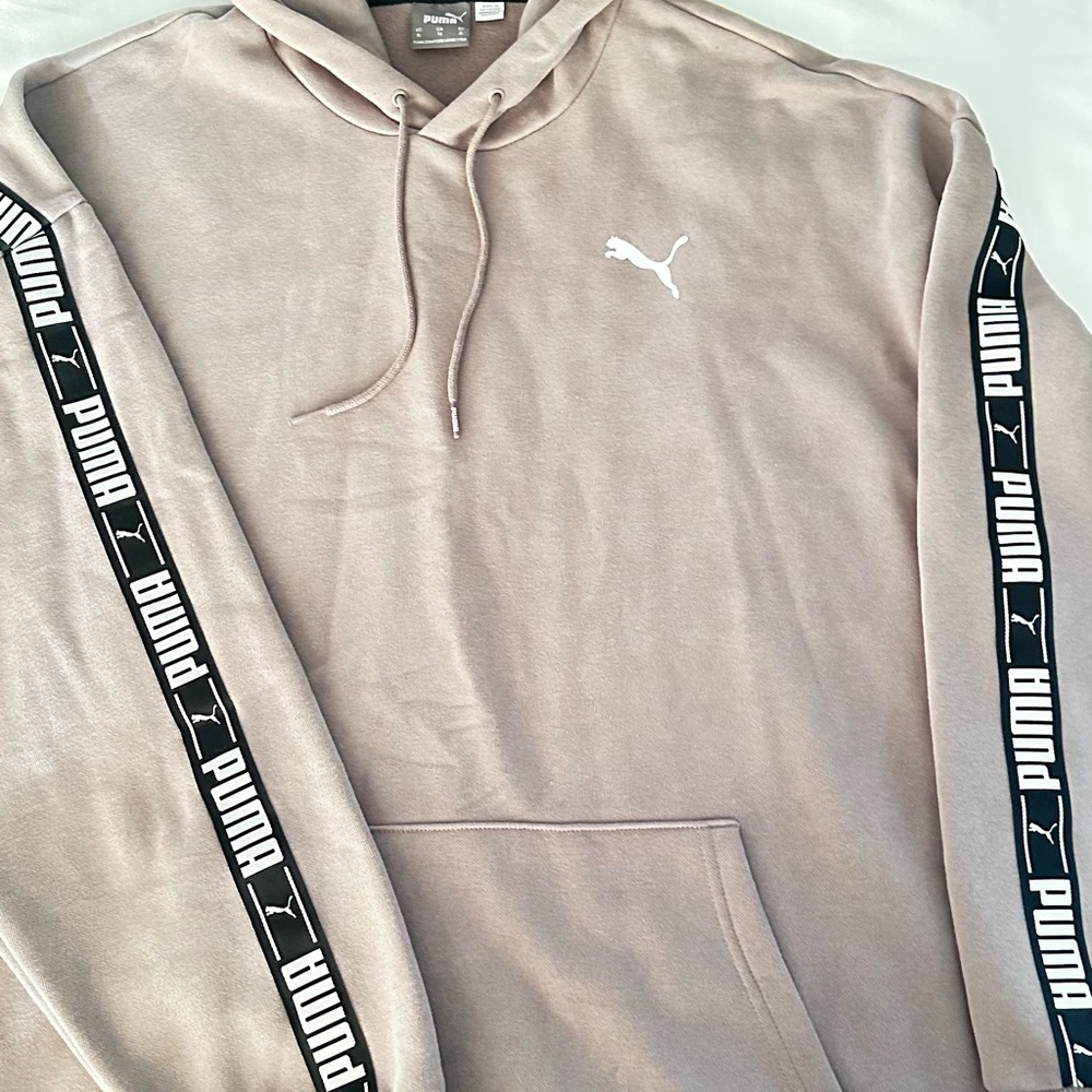 PUMA Men's Tan Hoodie